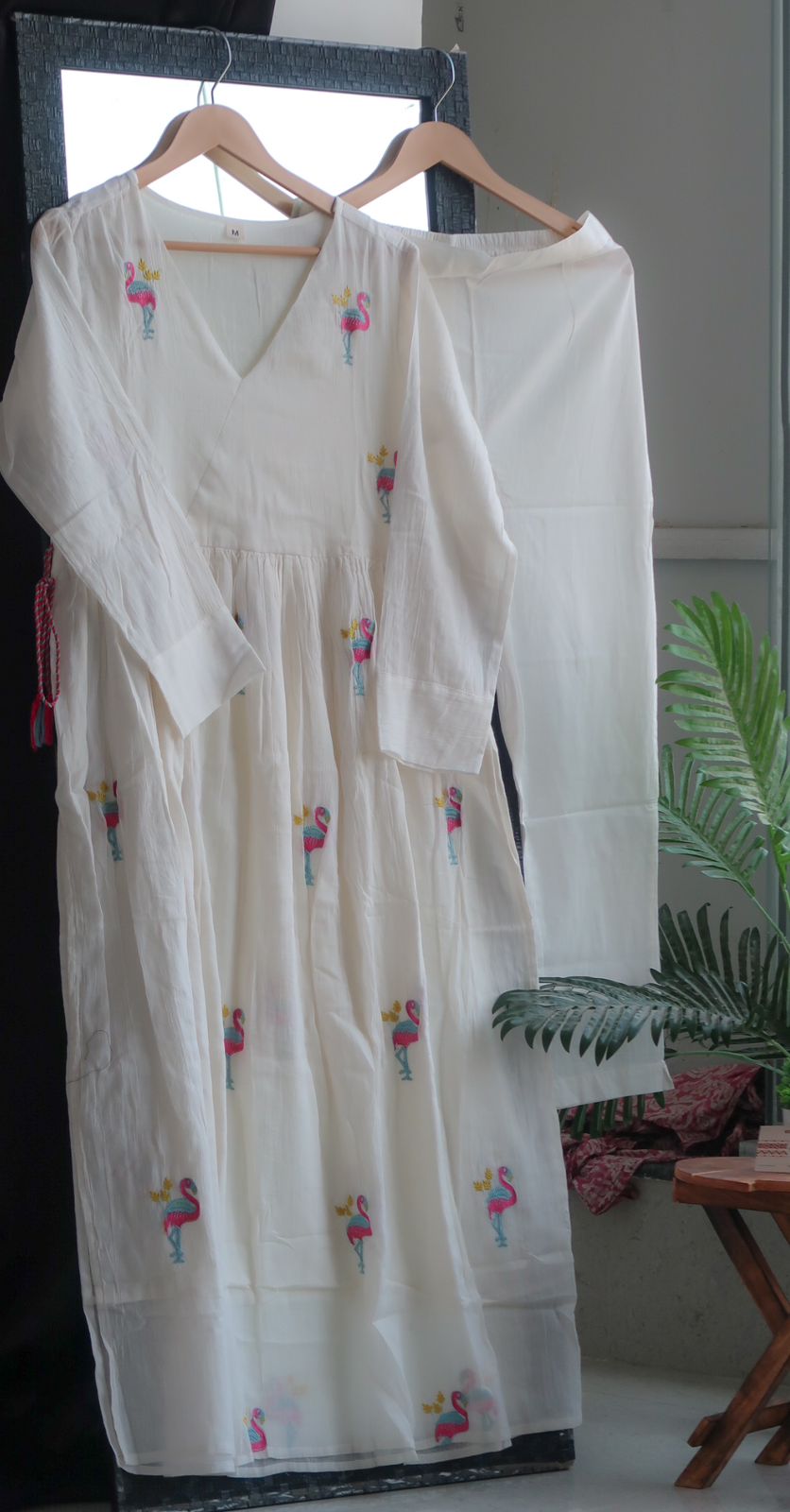 Sanika Flamingos Suit Set