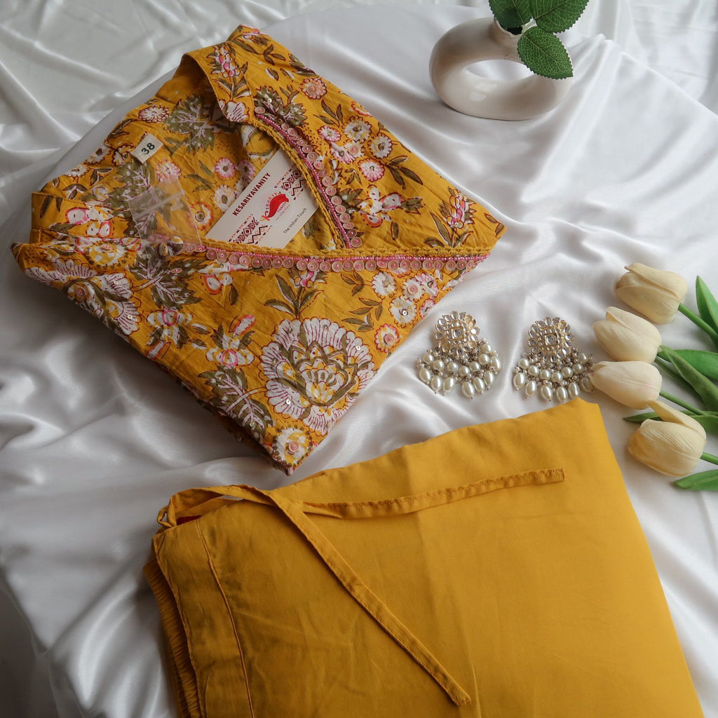 Nipa Yellow Sunshine Suit Set