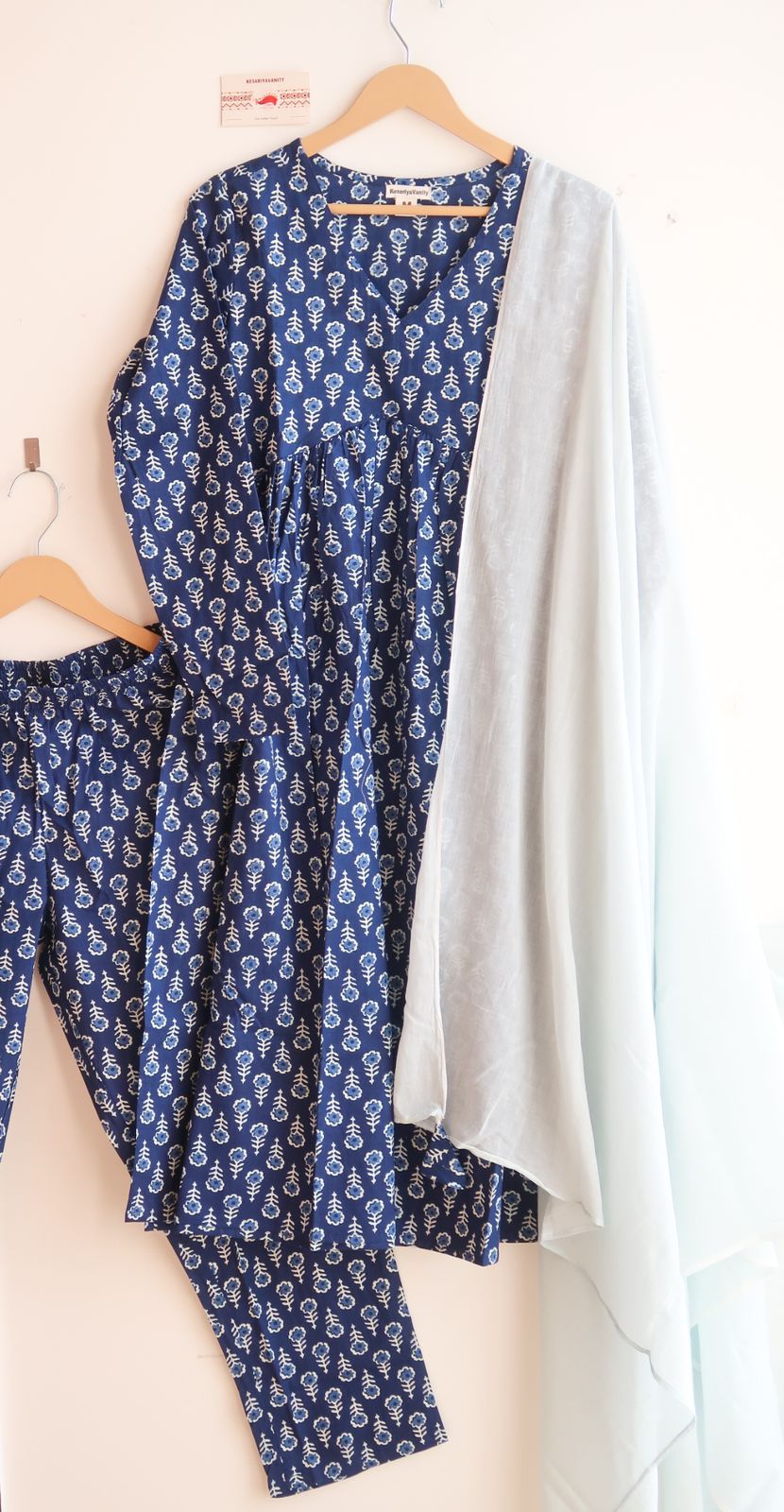 Indigo Kali Suit Set