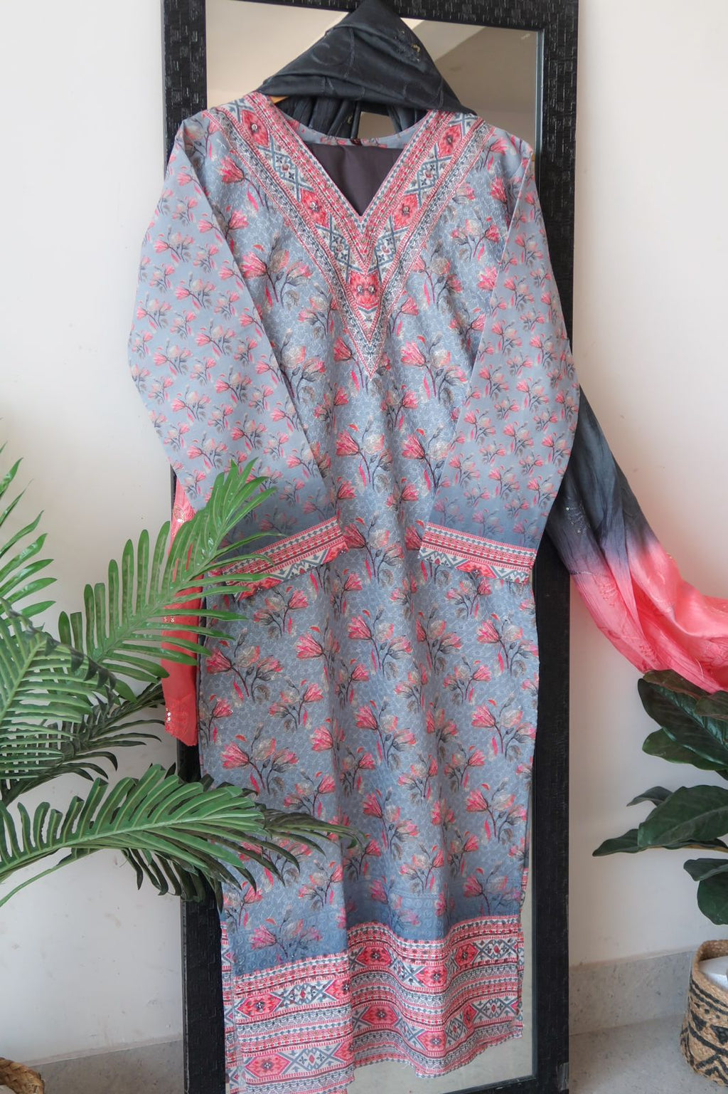 Pastel Prism Embroidered Suit Set - - EOFY SALE