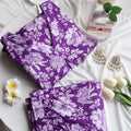 Mystic Violet Office/Regular Wear Suit Set - Comforter Set 3.0