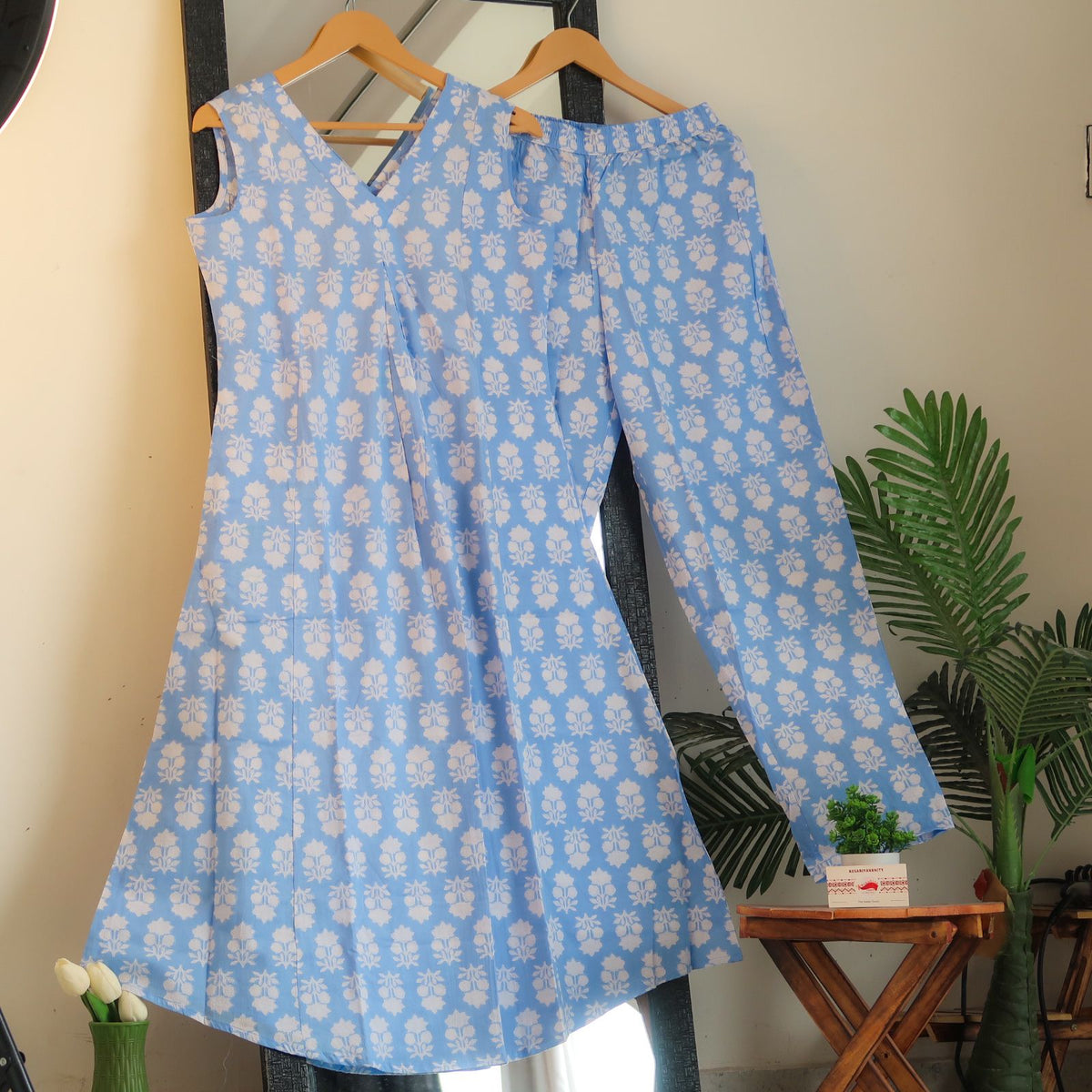 Dreamy Blue Office/Regular Wear Suit Set - Comforter Set 3.0
