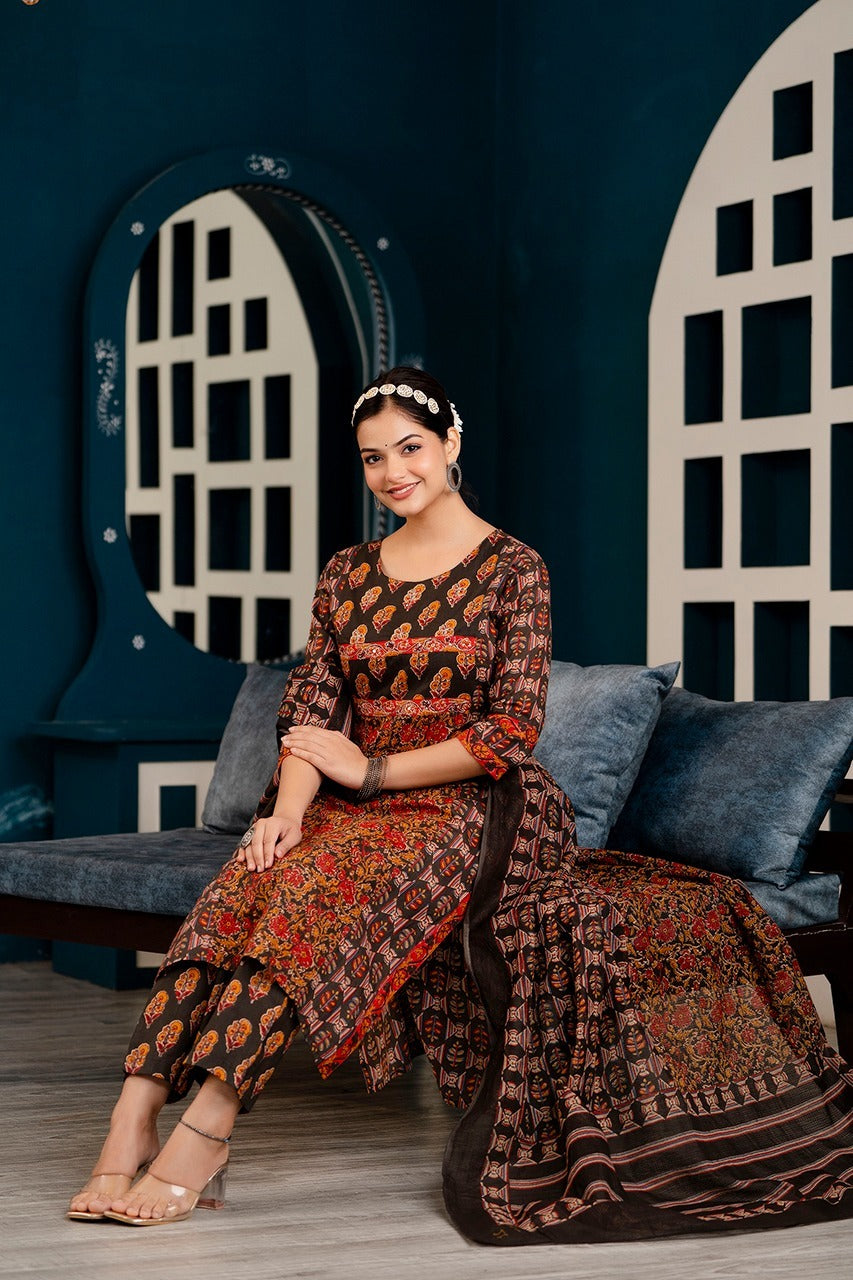 Shadowed Chic 3-piece Suit Set -EOFY SALE