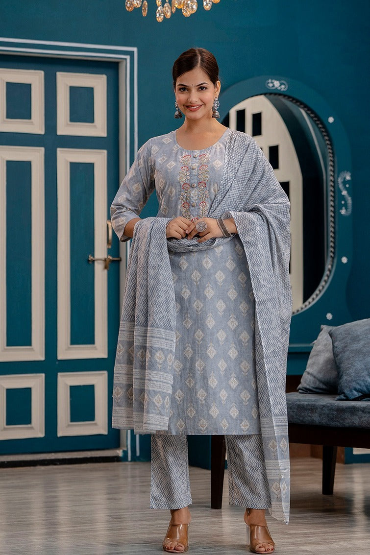 Celestial Serenity 3-piece Suit Set - EOFY SALE