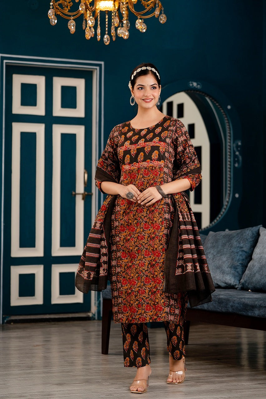 Shadowed Chic 3-piece Suit Set -EOFY SALE