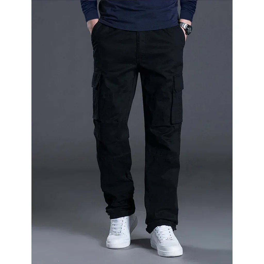 Men's Casual Cargo Pants Pack of 2