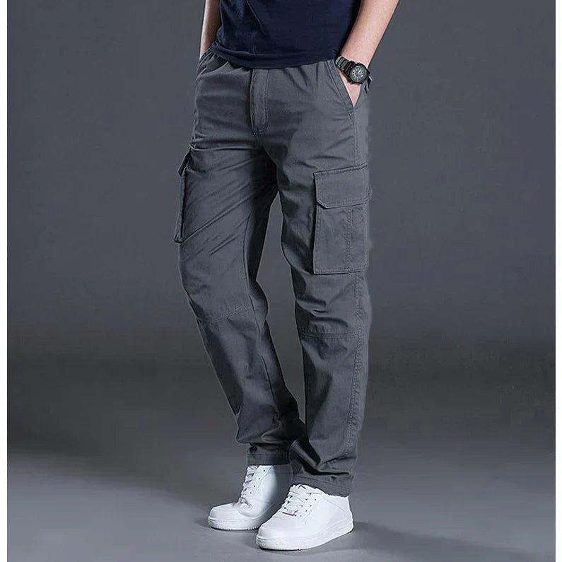Men's Casual Cargo Pants Pack of 2